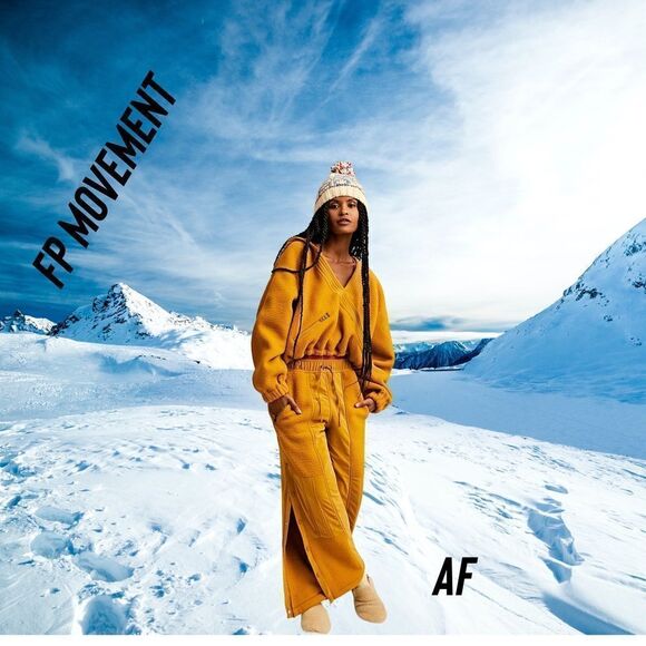 FP MOVEMENT GAME-TIME PANTS MUSTARD NEW XS - Picture 3 of 7